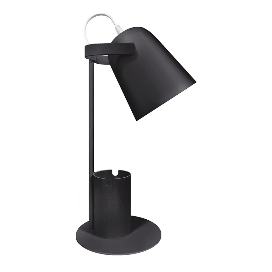 Candeeiro de mesa ROLIG 1xE27/25W/230V preto