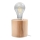 Candeeiro de mesa SALGADO 1xE27/60W/230V faia