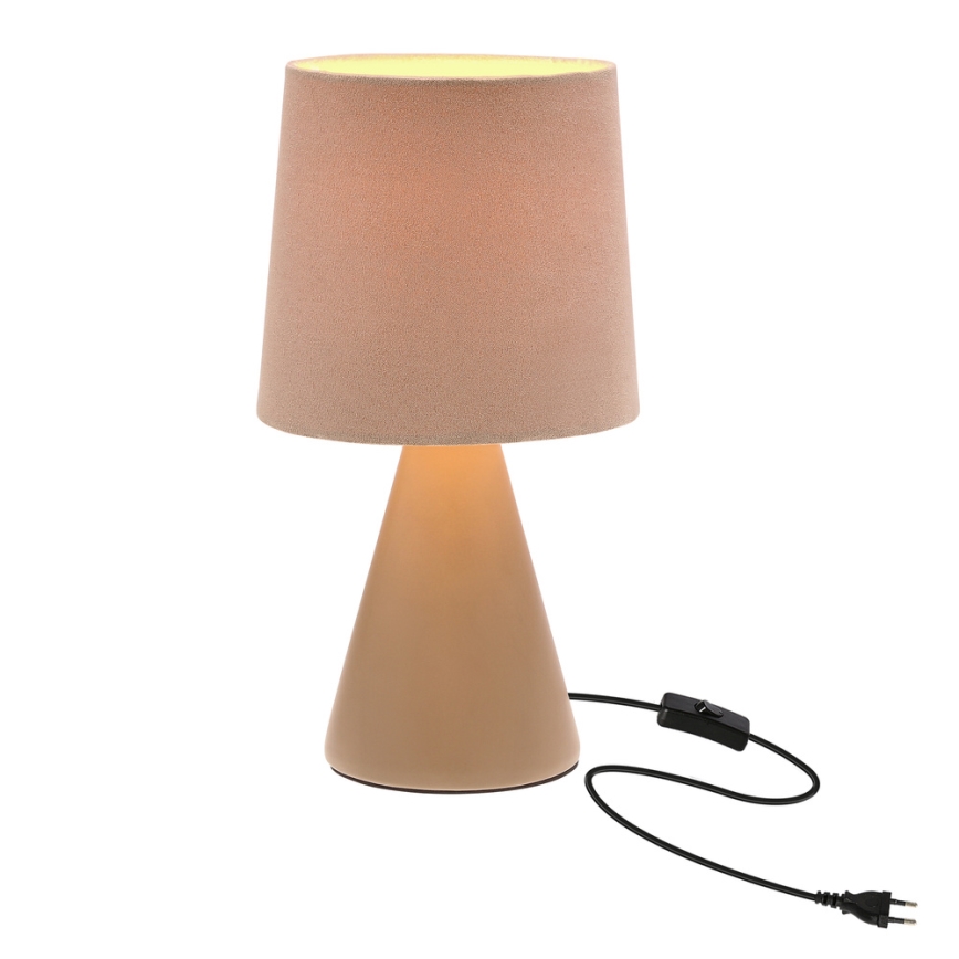 Candeeiro de mesa SATTI 1xE14/40W/230V bege
