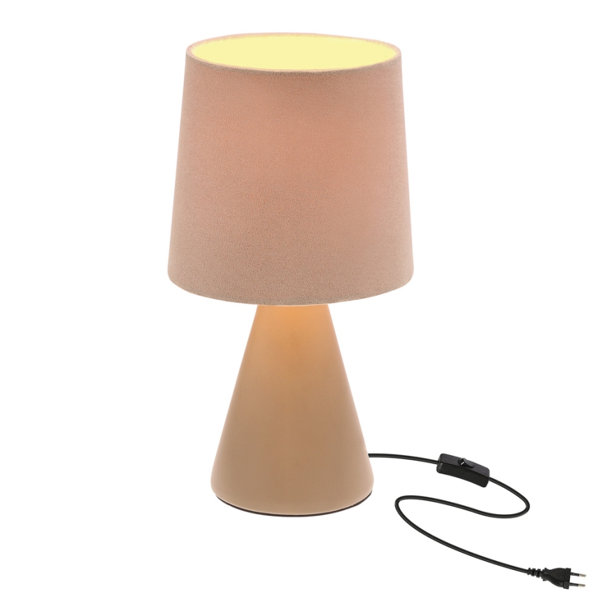Candeeiro de mesa SATTI 1xE14/40W/230V bege