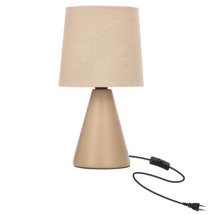 Candeeiro de mesa SATTI 1xE14/40W/230V bege