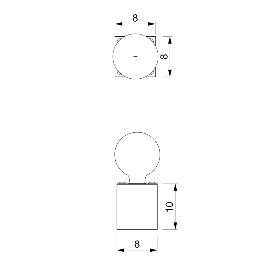 Candeeiro de mesa SODER 1xE27/60W/230V