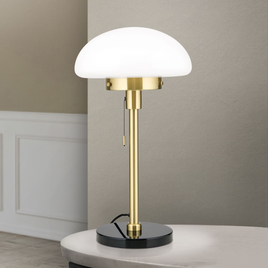 Candeeiro de mesa SPARTA 1xE27/40W/230V dourado/preto