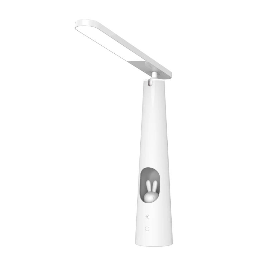 Candeeiro de mesa táctil LED com regulação BUNNY LED/7W/230V 2700/4000/6500K branco