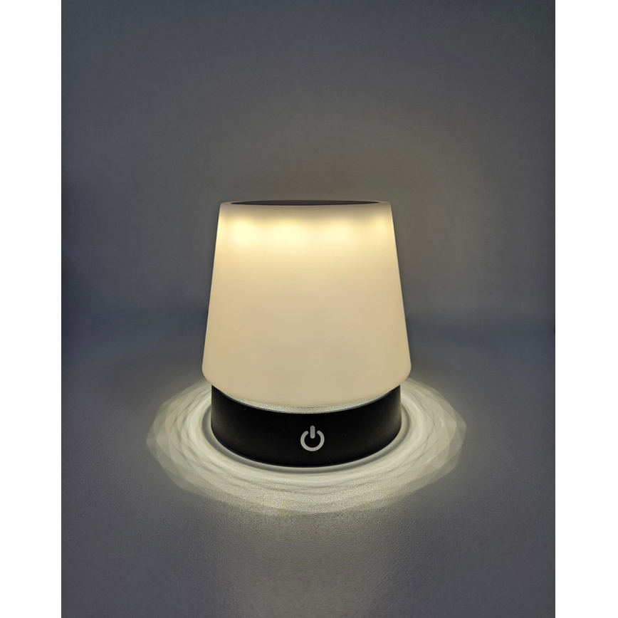 Candeeiro de mesa táctil LED com regulação LED/3W/5V USB 800 mAh branco