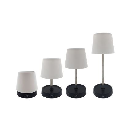 Candeeiro de mesa táctil LED com regulação LED/3W/5V USB 800 mAh branco