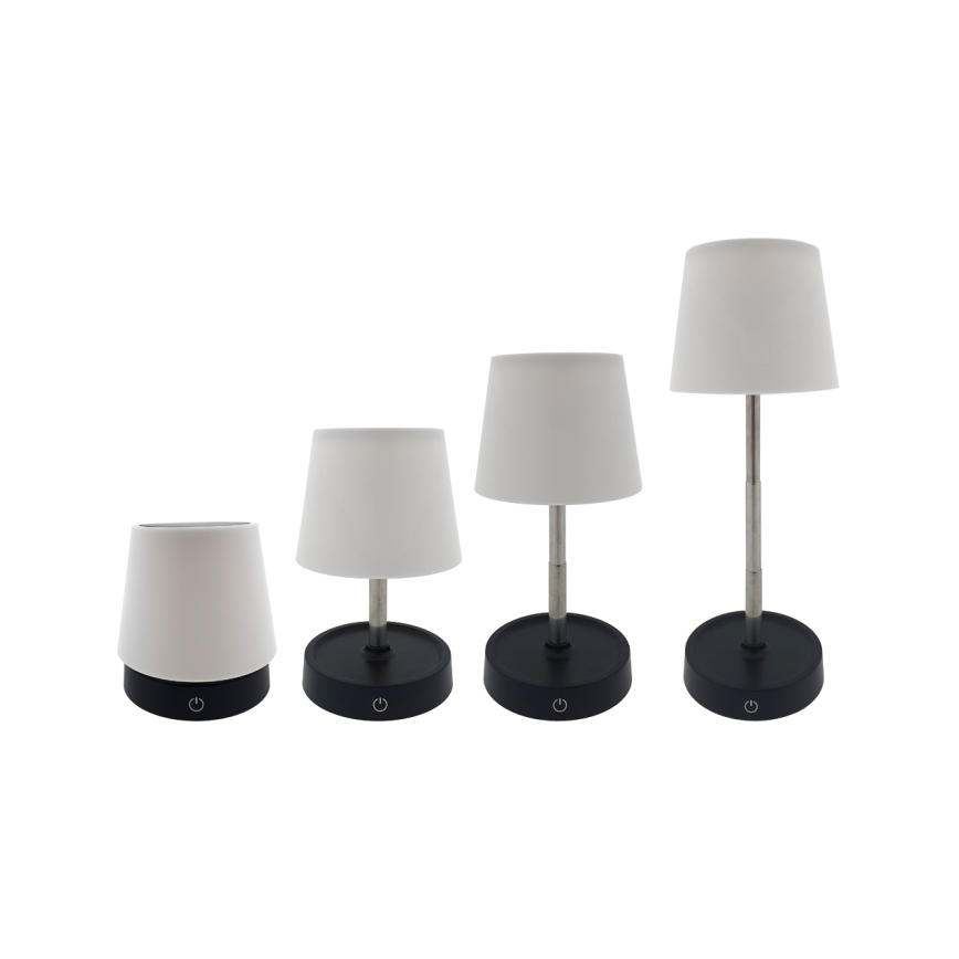 Candeeiro de mesa táctil LED com regulação LED/3W/5V USB 800 mAh branco