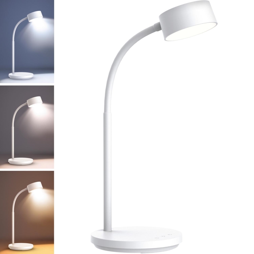 Candeeiro de mesa táctil LED com regulação LED/4,5W/5V 3000/4000/6500K branco
