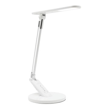 Candeeiro de mesa táctil LED com regulação OPTIMUM LED/7W/230V USB 3000/4000/6000K branco