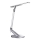 Candeeiro de mesa táctil LED com regulação OPTIMUM LED/7W/230V USB 3000/4000/6000K prateado