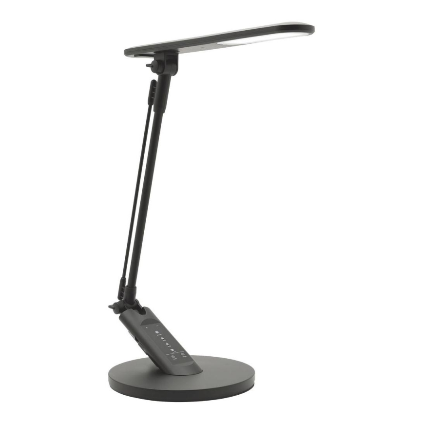 Candeeiro de mesa táctil LED com regulação OPTIMUM LED/7W/230V USB 3000/4000/6000K preto