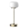 Candeeiro de mesa táctil LED com regulação RIMINI LED/2W/5V USB 2000 mAh dourado/branco