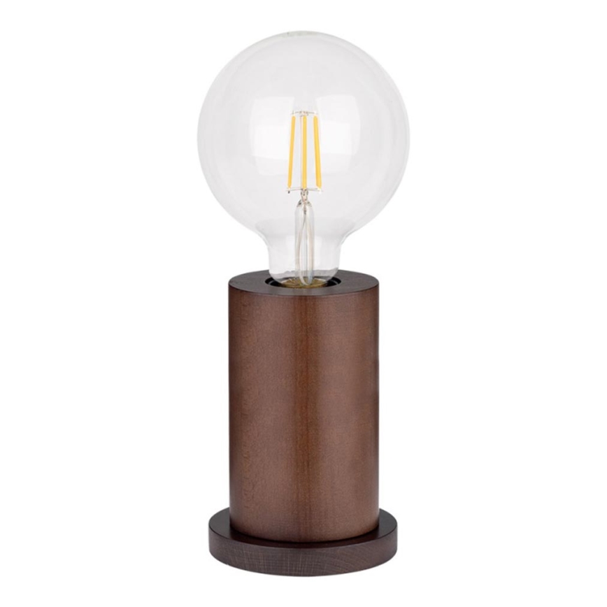 Candeeiro de mesa TASSE 1xE27/25W/230V faia