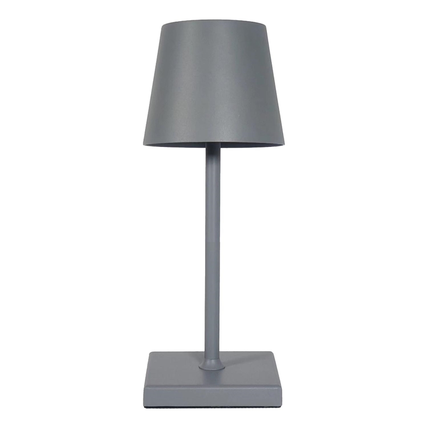 Candeeiro de mesa tátil LED com regulação LED/3,5W/5V 5200mAh cinzento