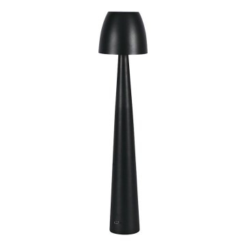 Candeeiro de mesa tátil LED com regulação LED/3W/5V 3000-6000K 1800 mAh preto