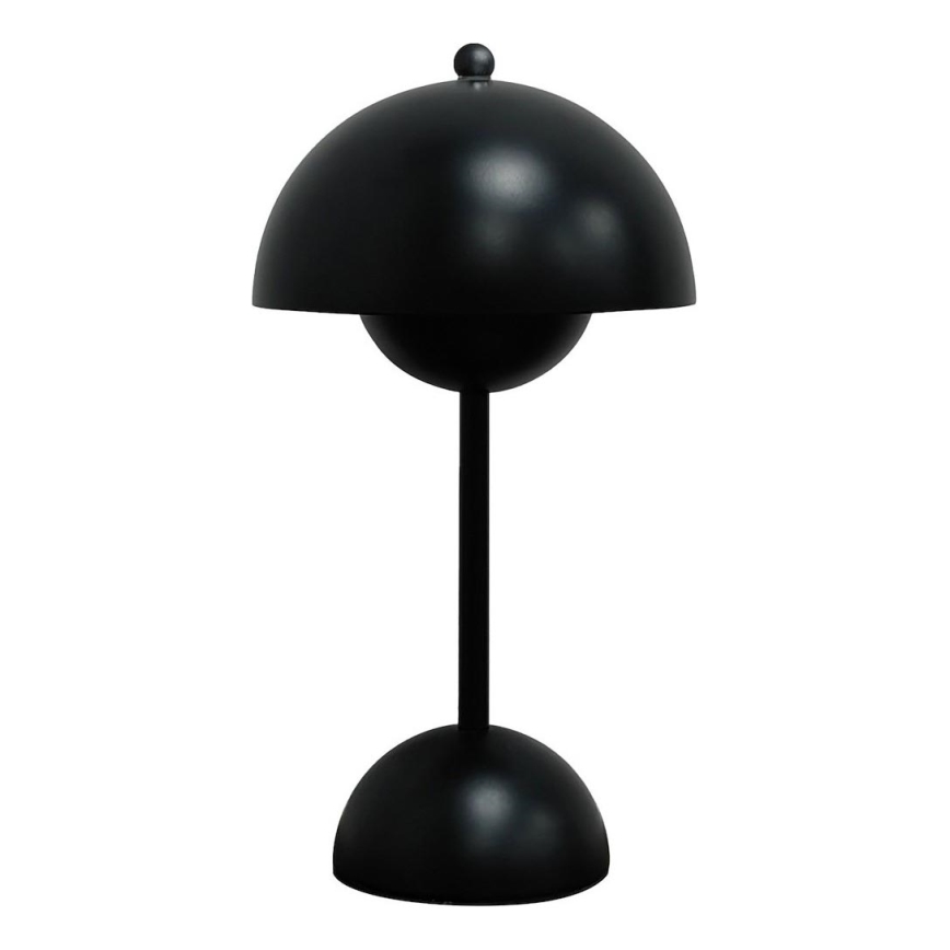 Candeeiro de Mesa Tátil LED Recarregável COSTA LED/3W/5V 2400 mAh 3000-6000K preto