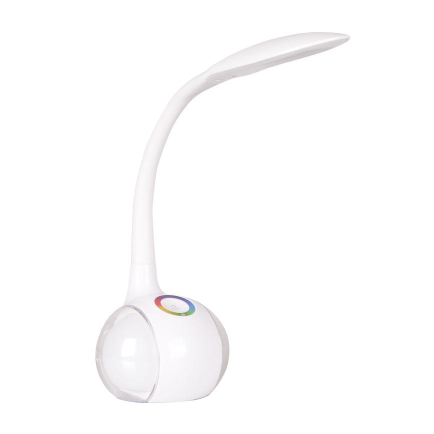 Candeeiro de mesa tátil LED RGBW com regulação COSMOS LED/6,5W/230V branco