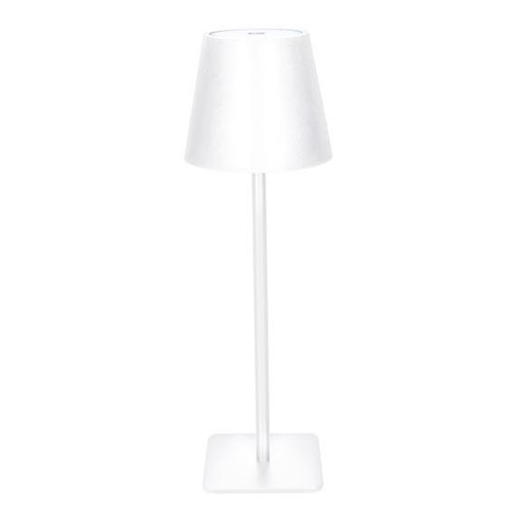 Candeeiro de mesa tátil recarregável e regulável LUCCA LED, 3,7V, 3000/4000/6500K, 2000 mAh, branco