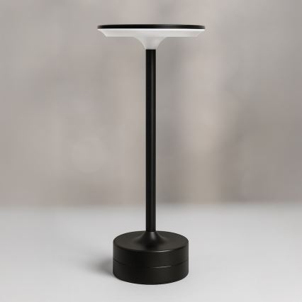 Candeeiro de mesa tátil recarregável TAVOLO LED/2,5W/5V 2400 mAh 3000-6000K preto