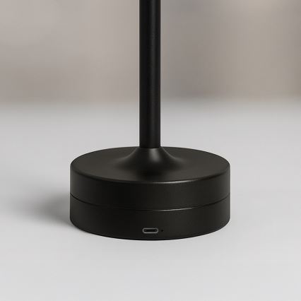 Candeeiro de mesa tátil recarregável TAVOLO LED/2,5W/5V 2400 mAh 3000-6000K preto