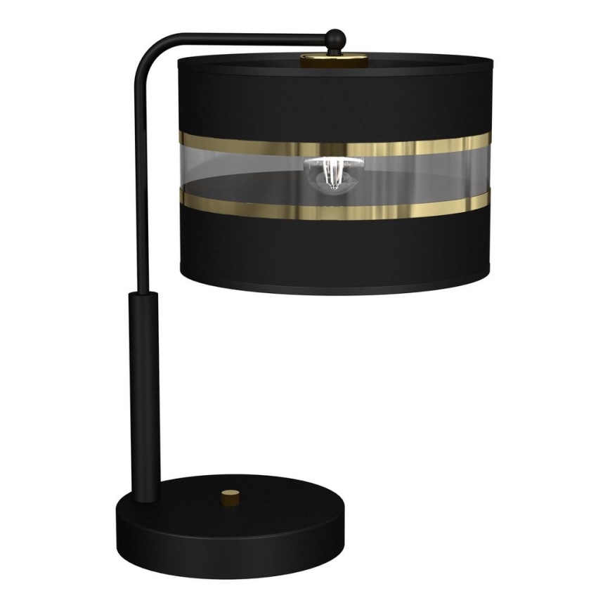 Candeeiro de mesa ULTIMO 1xE27/60W/230V preto