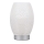 Candeeiro de mesa VENUS 1xE27/60W/230V branco/prata