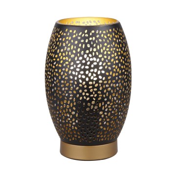 Candeeiro de mesa Venus 1xE27/60W/230V preto/ouro