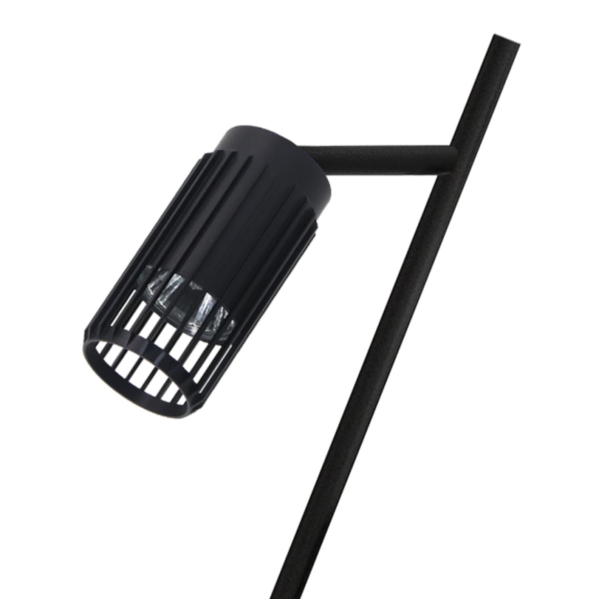 Candeeiro de mesa VERTICAL 1xGU10/8W/230V preto
