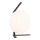 Candeeiro de mesa VESTA 1xE27/7W/230V branco/preto
