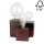 Candeeiro de mesa VINCENT 3xE27/15W/230V faia - certificado por FSC