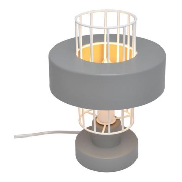 Candeeiro de mesa VOLTA 1xE27/15W/230V cinzento