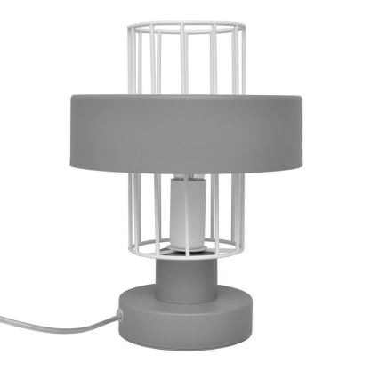Candeeiro de mesa VOLTA 1xE27/15W/230V cinzento