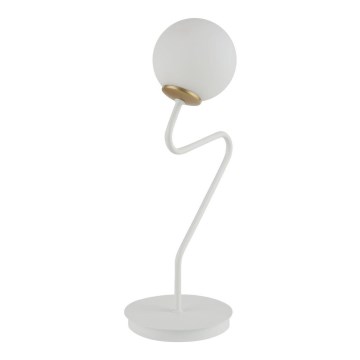 Candeeiro de mesa ZIGZAG 1xG9/12W/230V branco