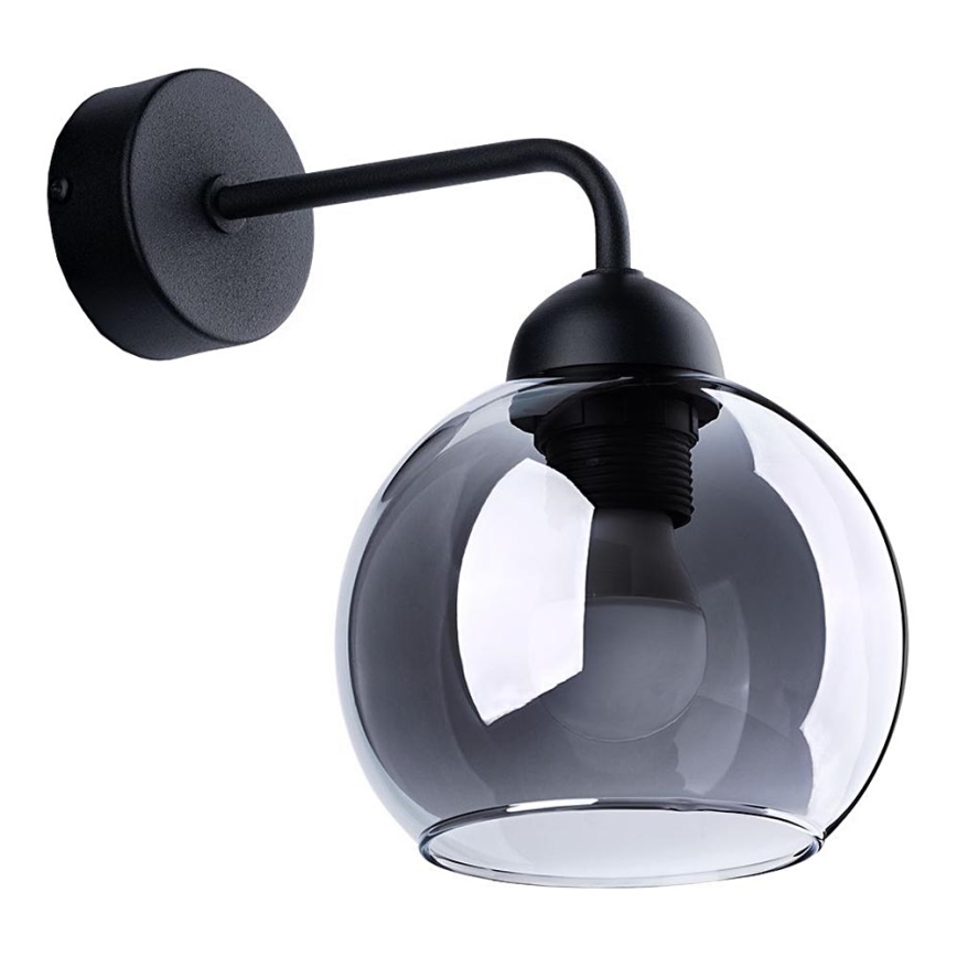 Candeeiro de parede ALINO 1xE27/60W/230V preto