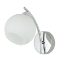 Candeeiro de parede AMOS 1xE27/40W/230V cromado brilhante