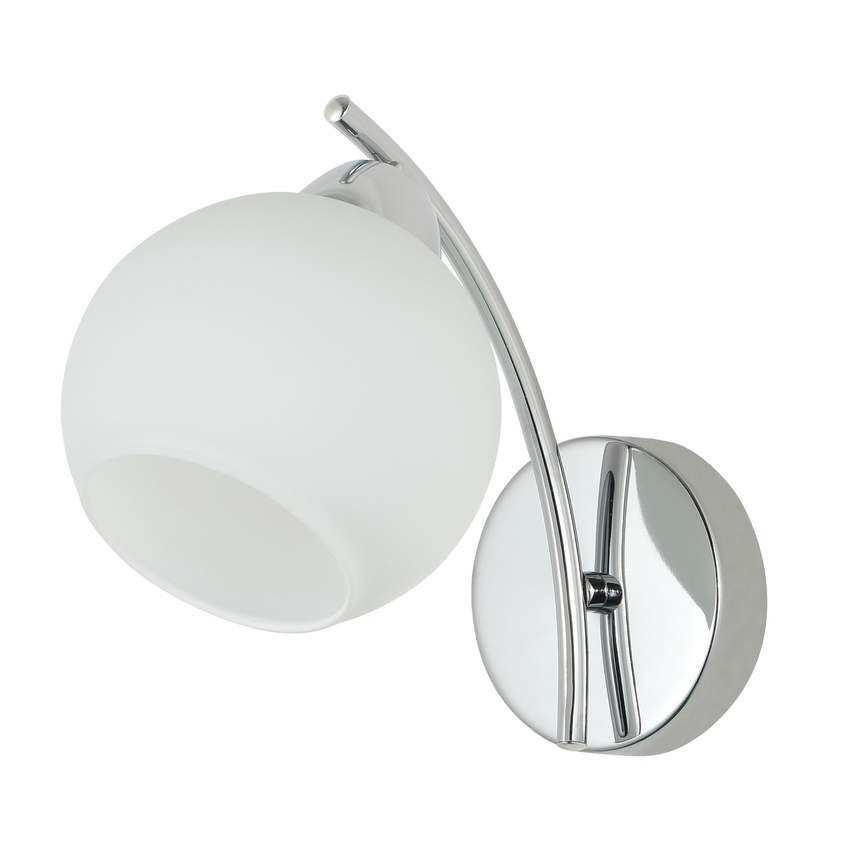 Candeeiro de parede AMOS 1xE27/40W/230V cromado brilhante