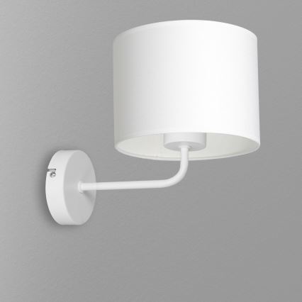 Candeeiro de parede ARDEN 1xE27/60W/230V branco