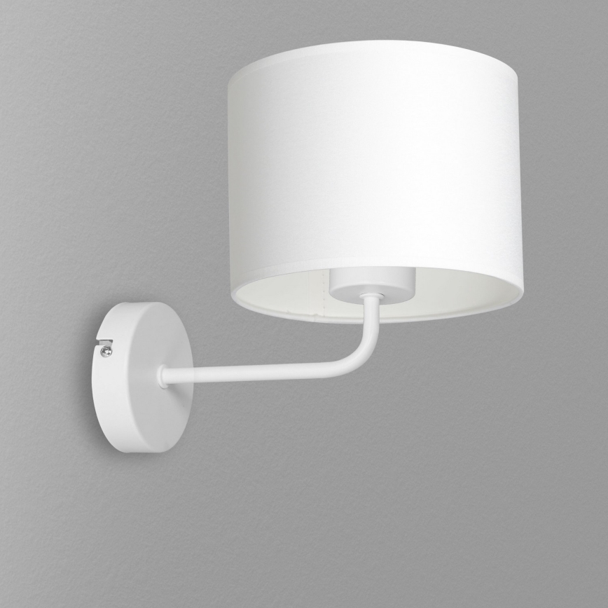 Candeeiro de parede ARDEN 1xE27/60W/230V branco