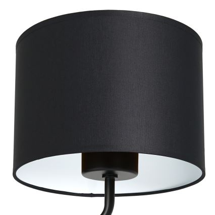 Candeeiro de parede ARDEN 1xE27/60W/230V preto/branco