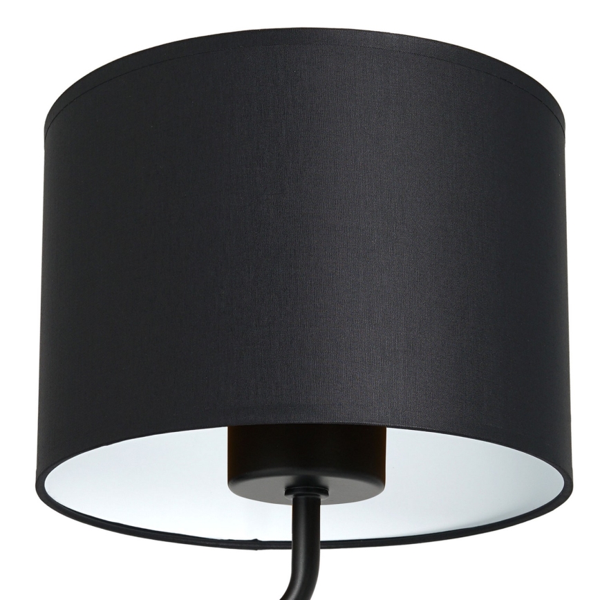 Candeeiro de parede ARDEN 1xE27/60W/230V preto/branco