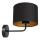 Candeeiro de parede ARDEN 1xE27/60W/230V preto/dourado