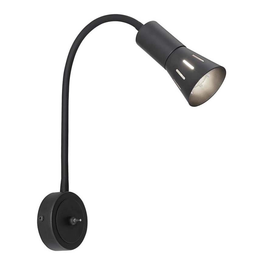 Candeeiro de parede ARENA 1xE14/40W/230V preto