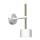 Candeeiro de parede ARENA 1xGX53/11W/230V branco/dourado