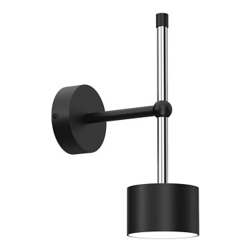 Candeeiro de parede ARENA 1xGX53/11W/230V preto/cromado brilhante