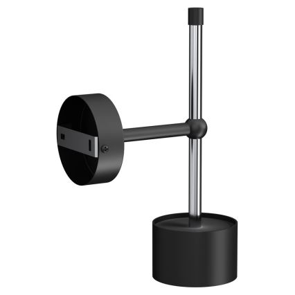 Candeeiro de parede ARENA 1xGX53/11W/230V preto/cromado brilhante