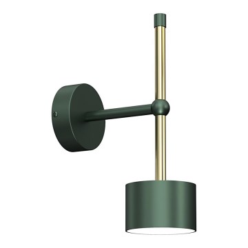 Candeeiro de parede ARENA 1xGX53/11W/230V verde/dourado