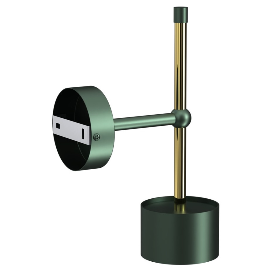 Candeeiro de parede ARENA 1xGX53/11W/230V verde/dourado