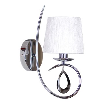 Candeeiro de parede ARNIKA 1xE14/40W/230V cromado brilhante/branco