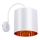 Candeeiro de parede ATLANTA 1xE27/40W/230V branco