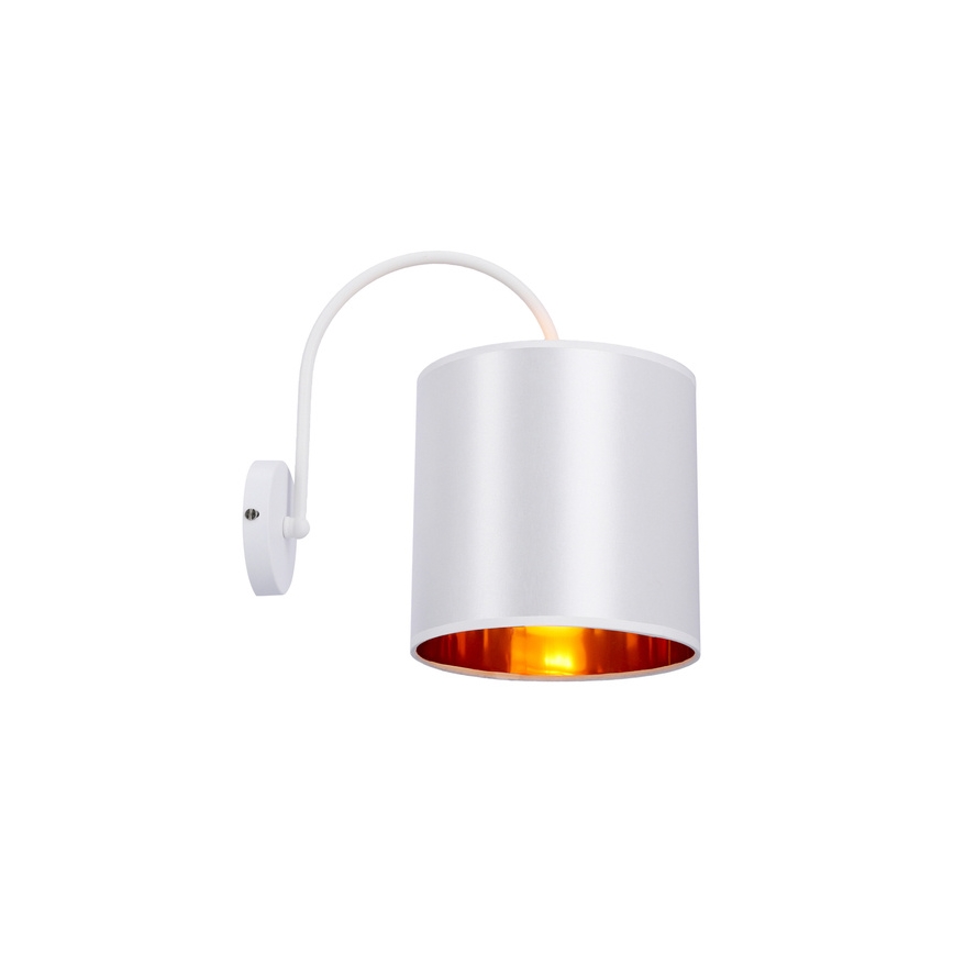 Candeeiro de parede ATLANTA 1xE27/40W/230V branco